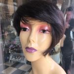 Human hair wig short pixie short short And SHORT Black Photo 4