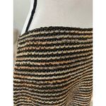 St. John Black & Tan Boucle Tweed Knee Length Pencil Skirt Photo 4
