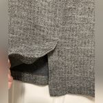 Loft Women’s Classic Gray Herringbone Wool Blend Pencil Skirt Photo 6
