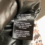 Think Royln Python Snakeskin Quilted Poncho Lightweight Hooded Oversized Fit szS Photo 15