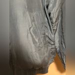 EUC FUDA International Blue 100 % silk bomber jacket size medium Photo 4