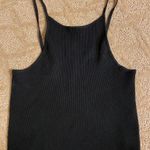 Urban Outfitters Black Ribbed Tank Top Photo 0