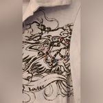 Key Closet Dragon Fine Jersey Polo Crystal Women’s Purple Shirt Size Medium Photo 3