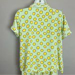 Speechless Pajama Set Polka Dot Green Juniors Sz Large Shorts Button-Up Top PJs Photo 3