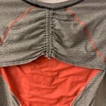 Lucy workout long sleeve shirt black stripe sz S Photo 5