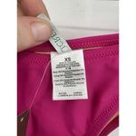 J. Crew Heritage 1989 High Leg Bikini Bottom Women XS Pink NEW Resortwear Beachy Photo 2