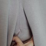 Athleta  SEASOFT WIDE CROP PANT LAVENDER GRAY LARGE Photo 4