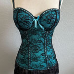 Seven 'til Midnight Corset Lace Size‎ Large Black Photo 0