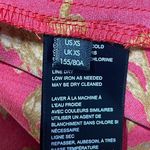 Urban Outfitters New Mini Slip Dress Red Gold Bustier Satin Size XS Extra Small Photo 8