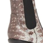 Paige Willa Lizzard Print Leather Chelsea Bootie Western Punk Size 6 NEW Photo 3