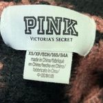 Pink Victoria's Secret Brown Black Leopard Hooded Hoodie Sweater Top Size XS Photo 3