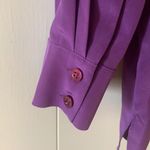Guess by Marciano  Purple Tunic Blouse Size Small Photo 3