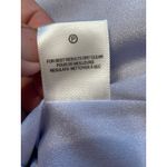 Halston Heritage Lavender Ice Twist Front Sheath Dress Size 10 Photo 5