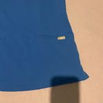 FIGS  Royal Blue Scrub Top Casma Photo 2