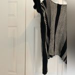 Francesca's Francesca’s - Blue Rain Poncho Sweater - size M/L - black and beige Photo 3