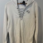 Genuine Harley Davidson Willie G Laced Front‎ Henley Hoodie Embellished C Size XL Photo 1
