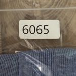 Free People Beach Shirt Ribbed Knit Henley Top Long Sleeve Casual Button Blue XS Photo 7