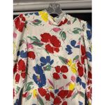 Rixo Dress Womens 4 Floral Multicolor Long Sleeve Maxi Ruffle Hem New Tag Rayon Photo 7