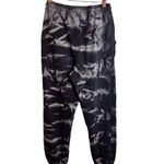 Missguided Black and White Tie Dye Elastic Waist Joggers Size 6 Loungewear Photo 3