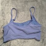 Aerie  scoop swim too blue large with padding Photo 9