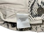 Pam & Gela Snake Print Shorts Lace Up Back Cotton Blend Women’s Size 25 Photo 7