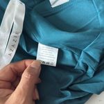 Azazie  Teal Maxi Dress with Spaghetti Straps Photo 14