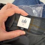 CAbi Blue Green Plaid Mini Pencil Skirt Womens 6 Preppy Academia School Girl Photo 6