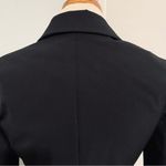 ZARA  Women Black Long Sleeves Tailored Blazer with Buttons Size XL Shoulder Pads Photo 12