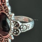 Onyx  stone S925 silver woman ring size 6.5 Photo 5