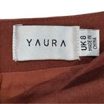 Yaura Toni Off The Shoulder Cut Out Midi Dress Size UK 10 US 6 Brown Photo 10