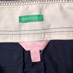 Lilly Pulitzer Blue Palm Beach Fit Capri Pants Size 2 Photo 1