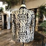 Mango MNG Collection Black & White Open Blazer - Size 4 Photo 2