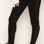 River Island Jeans Lace Up Photo 0