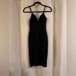Solemio  Classic Black Body-con Dress Photo 1