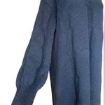 Cable Knit Black Long Sleeve Sweater Dress Women Size XL Photo 2