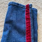 H&M Divided Velour Stripe Denim Skinny Jean Size 4 Photo 1