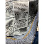 Levi's  Premium Women's Blue Dark Wash Distressed Cutoff Denim Jean Shorts Size M Photo 4