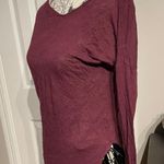 Trouve Linen Vintage Y2k Asymmetric High Low Distressed Relaxed Fit Tired sheer pullover Summer Beach Avant Photo 2