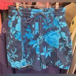 NWT Free People FP Movement Sprint To The Finish Printed Shorts floral blue Photo 5