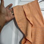 Tribal Jeans women’s top mango and white striped Photo 3