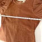 *NEW* byTiMo Corduroy Flounce Dress Brown Size M Photo 8