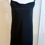 C/MEO COLLECTIVE NWT Elevate Sparkle Strappy Mini Little Black Dress Sz 4🧡 Photo 0