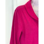 Banana Republic  Shawl Collar Pullover Sweatshirt Pink Cotton Blend Women's M Photo 7