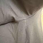 PINK - Victoria's Secret  Ultimate Black Blue Stripes Foldover Waist Yoga Pants Smal Photo 4