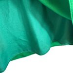 J.Crew  Kelly Green Scalloped Lined Spaghetti Strap Racerback Tank Blouse Sz 12 Photo 2