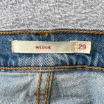 Levi's Premium Wedgie Jeans Women's W29 Blue Denim Slim Fit Button Fly Photo 3