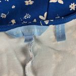 Draper James  Blue White Floral‎ Fit And Flare Dress L Southern Feminine Photo 3