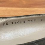 Salvatore Ferragamo Vintage DE 17085 149 Olive/Gray Suede Low Heel Pumps Size 6 Photo 15