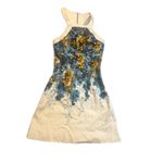Karen Millen Karen Millen Floral Print Halter Dress UK 8 US 4 Fit & Flare Sleeveless Photo 3