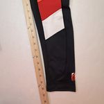 P.E Nation Orange Red White Black Stripe Yoga Workout Gym Leggings Size Small Photo 9